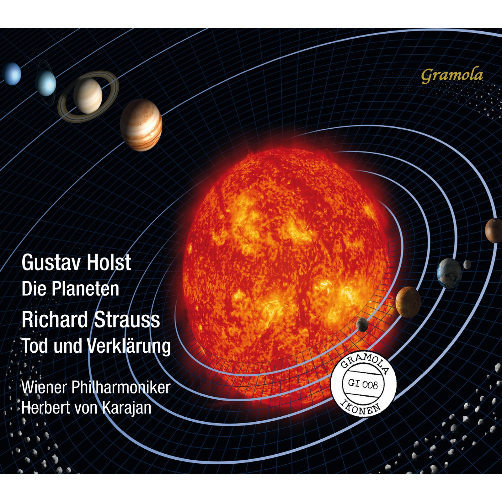 GRAMOLA92008 Wiener Philharmoniker, Herbert von Karajan Gustav Holst: Die