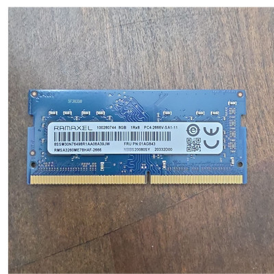 Ramaxel 8GB DDR4 SO-DIMM PC4-2666V Laptop Memory Module 100280744 260-Pin
