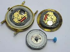 Miyota 6M12 movimento orologio da polso al quarzo x 3 pezzi di ricambio orologiaio