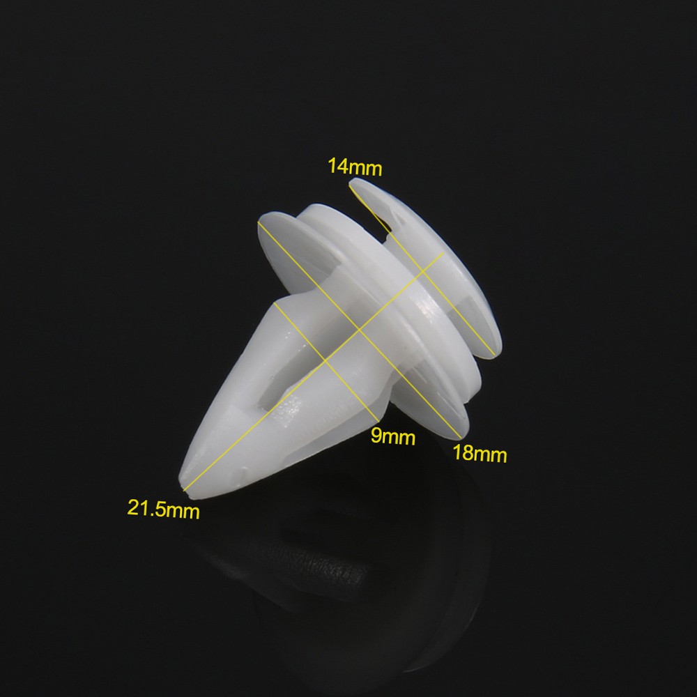 10Pcs Interior Door Card Trim Panel Retainer Clips Fastener Boot Clamp Lining