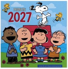NEW Peanuts 2027 DaySpring Wall Calendar  12"×24"