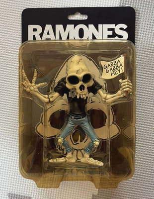 Ramones Pinhead Vinyl Sofubi Figure MOC Punk Magazine Holmstrom