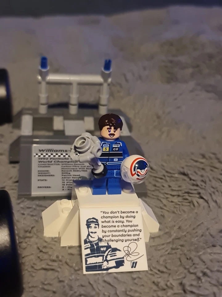 LEGO Icons 10353 Williams Racing FW14B & Nigel Mansell, photo 2 of 2
