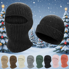 1Hole Full Face Mask Ski Mask Winter Cap Balaclava Outdoor Beanie Tactical Hat