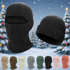 1Hole Full Face Mask Ski Mask Winter Cap Balaclava Outdoor Beanie Tactical Hat