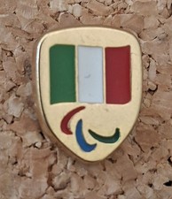 Olympic pin ITALIA Paralympics  National Olympic Committee Milano Cortina 2026