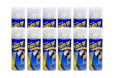 Plasti Dip 12-Pack Performix Clear 11oz Spray Can Rubber Handle Coating  