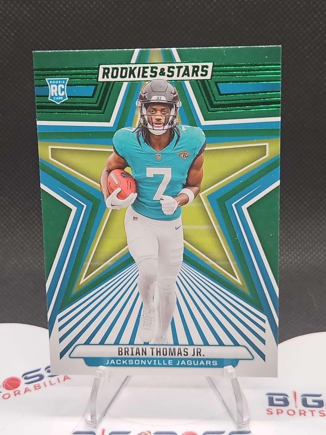 2024 Panini Rookies & Stars - Rookies Brian Thomas Jr. #113 (RC) Green + Base