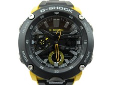 Casio G-Shock GA-2000-1A9JF Watch Carbon Core Guard Black Yellow S609219