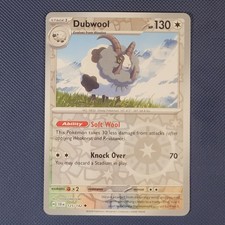 Dubwool 125/142 - Stellar Crown - Uncommon Reverse Holo Pokemon Card - NM