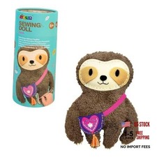 My First Sewing Kit for Kids 6-8 Stuffed Animal Craft Set  Child-safe Sloth