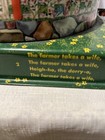 Vintage Metal Wind Up Farmer In The Dell Toy, Read — photo 5