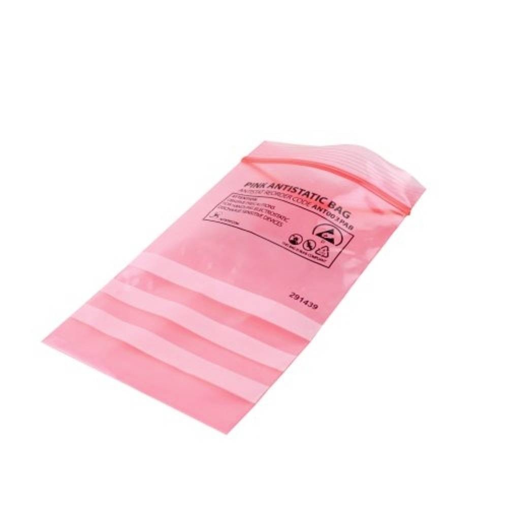 Sachet antistatique ESD de stockage électronique refermable Antistat 203x152 mm