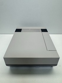 Nintendo NES Action Set Console Tested Working 2 controllers 1 gun