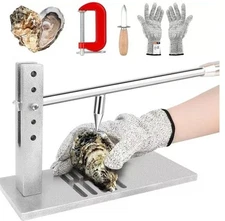Oyster Shucker Machine Oyster Opener Tool Kit with 5 Adjustable original $48