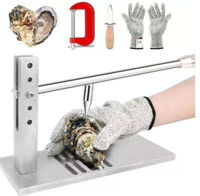 Oyster Shucker Machine Oyster Opener Tool Kit with 5 Adjustable original $48