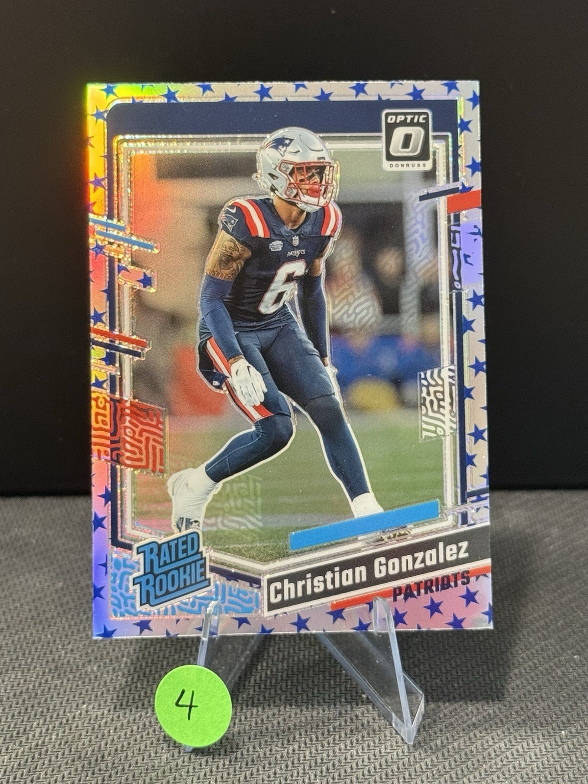 2023 Panini Optic - Rated Rookie Christian Gonzalez #274 Stars Prizm (RC)