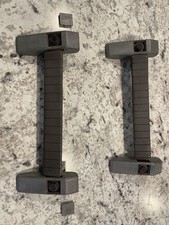 88-91 GM C/K 1500 Door Pull Strap Handle Set Tan Brown Nice!