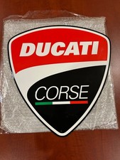 Ducati Corse Metal Sign 15x16 Official Ducati Licensed Product Ducati Corse Metal Sign 15x16 Official Ducati Licensed Product