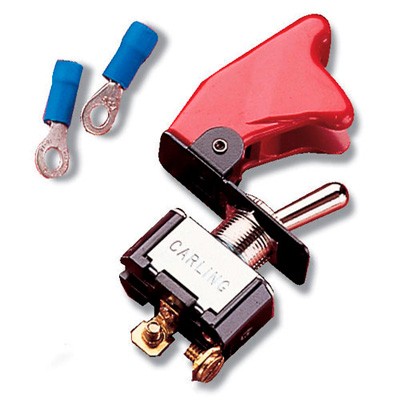 Longacre 40 Amp Heavy Duty Flugzeug Style mit Klappdeckel Zündschalter