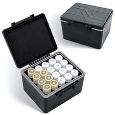 18650 Battery Case Holder, Storage Organizer for 20 x 18650 For 18650 Battery