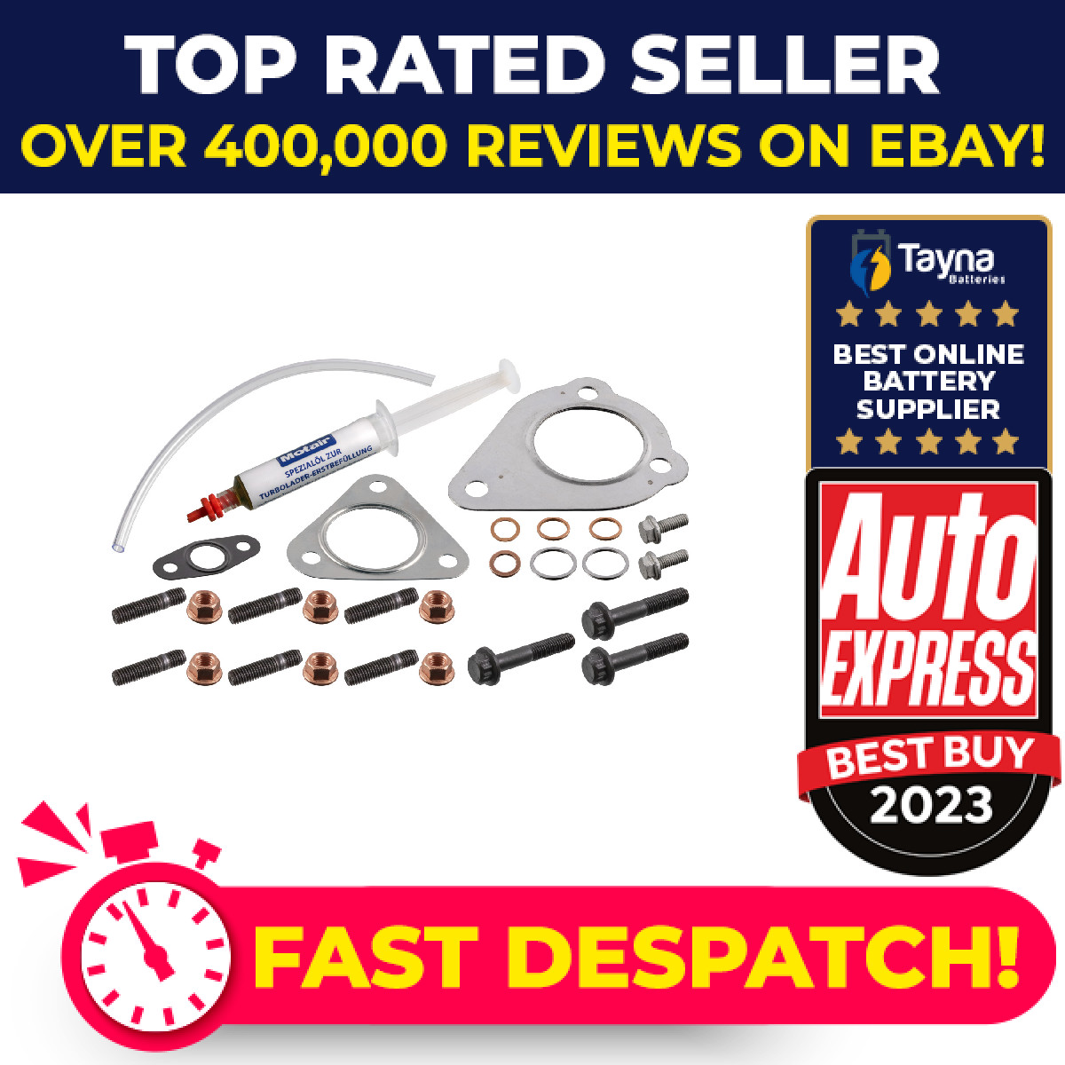 Mounting Kit, charger 187913 Febi 3A0253115 1069525 97VW9451AA Quality New