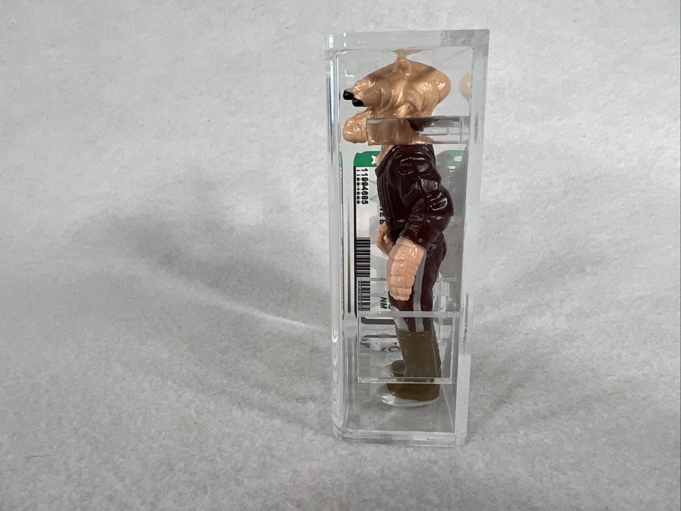 BOTAS VINTAGE KENNER STAR WARS 1983 REE YEES AFA 80+ CASI NUEVAS TW OLIVA OSCURO Foto 3 de 4