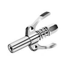 Grease Gun Coupler 1/8" NPT Double Handle High Pressure Grease Oil Pump Nozzle