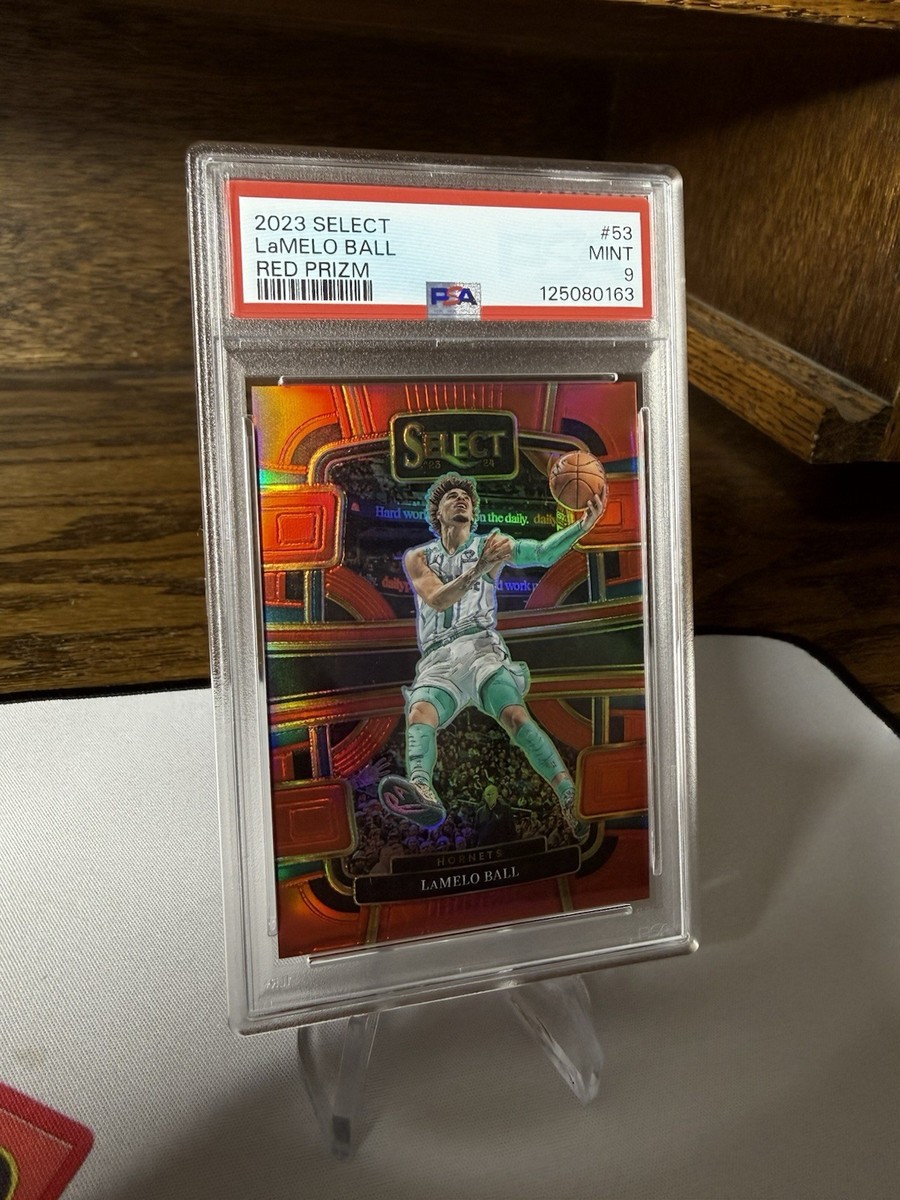Lamelo Ball 2023 Select #53 Concourse Red /199 PSA 9 | eBay