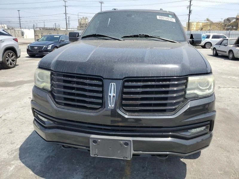 2015-2017 Lincoln Navigator Left Driver Side View Power Mirror Door Black Oem Foto 4 de 4