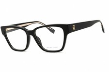 TOMMY HILFIGER TH200-807-53 Eyeglasses Frame Size 53mm 15mm 140mm BLACK Women 71