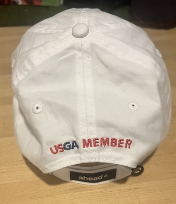 2023-LACC LA Country Club-123rd US Open Hat/Cap-White-USGA Member-AHEAD