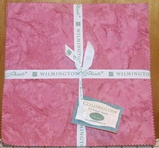 Colorglow by WILMINGTON 10 KARAT Jewels Batik Layer Cake Quilt Fabric