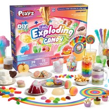Edible Exploding Candy Making Science Kit for Kids Ages 8-12 Years Old - Food...