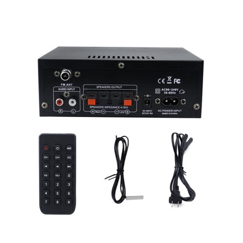 AK45 Audio Power Amplifier Bluetooth5.0 2-Channel HiFi Stereo For Home Theater - Picture 6 of 11