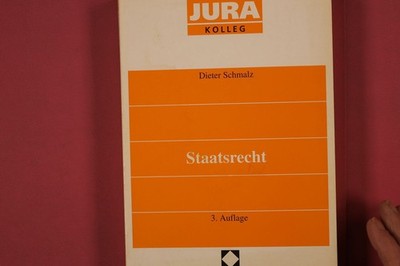 322079 Dieter Schmalz STAATSRECHT Nomos Verlagsgesellschaft