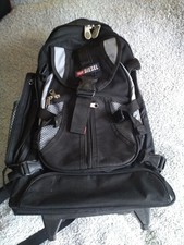 Diesel Wheeled Backpack, 55*40*21cm,60cm With Wheels,Black/Grey Colour