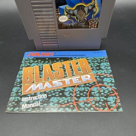 Blaster Master Nintendo Entertainment System NES 1988 con manuale TESTATO