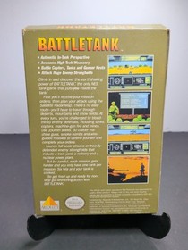 1990 Nintendo GARRY KITCHEN'S BATTLE TANK, NES-9B-USA, Absolute, w/ Box & Manual