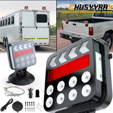 Magnetic Wireless Tail Lights for Trailer, Wireless Trailer Lights Kit 2PCS
