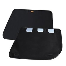 2 Pack Car Door Protector for Dogs from Scratching Waterproof 600D Black