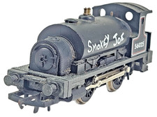 Hornby R3064 BR Black 0-4-0 Smokey Joe 56025 Pug Steam Loco OO Runner Unbox Read