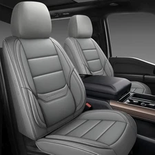 NS YOLO Leather Car Seat Covers Full Set,Universal Fit for Most Cars,SUVs and Se