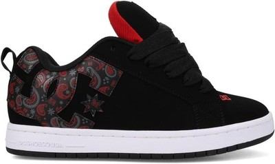 DC Shoes Short Graffik Skateschuhe Schwarz - Grau - Rot EDYS100017 965 UK 9
