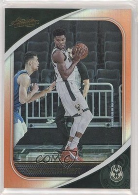 2020-21 Panini Absolute Memorabilia Orange 36/75 Giannis Antetokounmpo #55 4l3