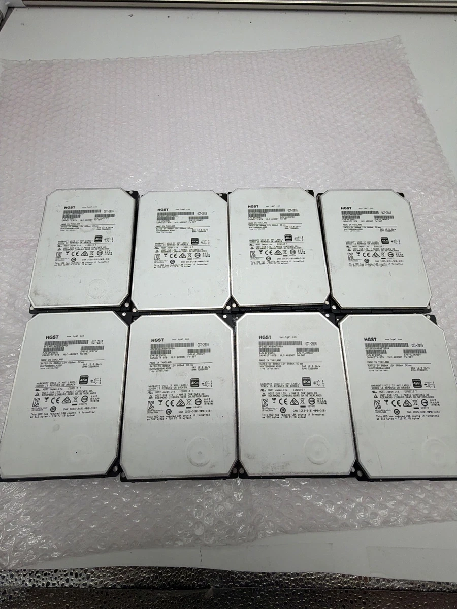 HGST 8TB Computer Internal Hard Disk Drives for sale | eBay
