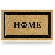 Home Dog Classic - 17"x29" - Coir Door Mat with Heavy Duty Backing - Welcome ...