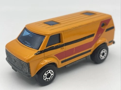 Matchbox Lesney Superfast Orange #68 Chevy Van Made in England Vintage 1979