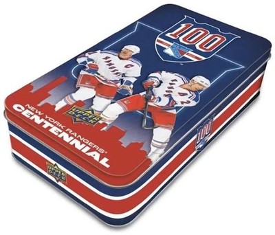 Upper Deck 2025-26 NHL New York Rangers Centennial Tin Hobby
