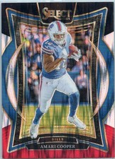 2024 Panini Select #5 Amari Cooper Black & Red Prizm Shock